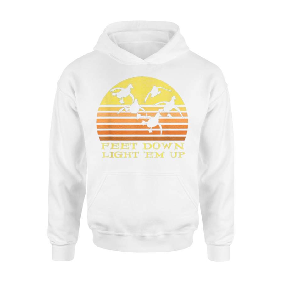 Duck Blind Hunting Dad Waterfowl Hunter Shooting Sports Hoodie