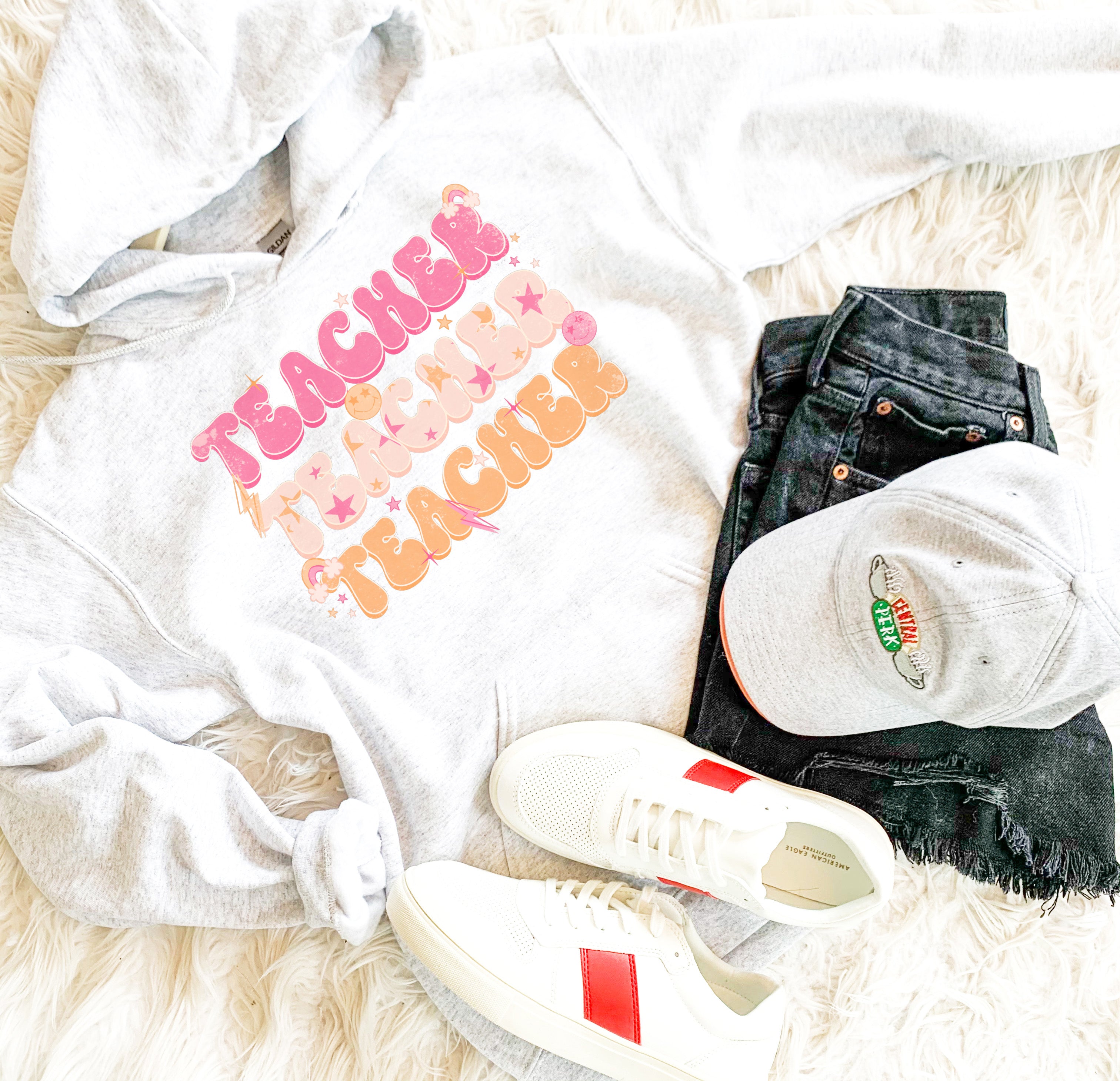 Groovy Teacher Sweatshirt