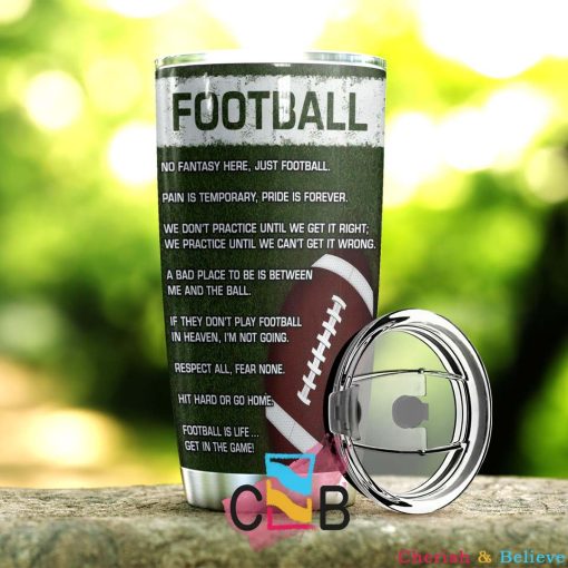 Football Tumbler