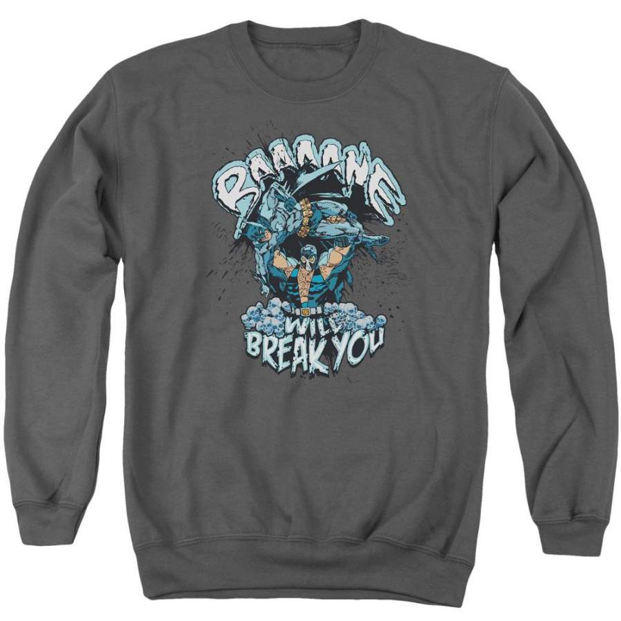 Batman – Bane Will Break You Adult Crewneck Sweatshirt