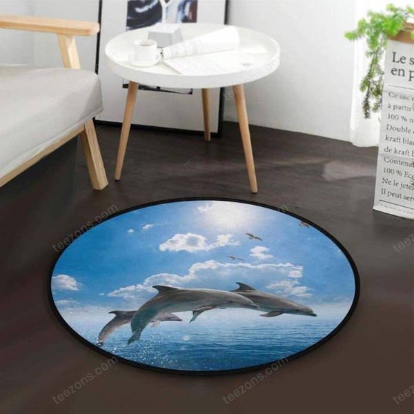 Dolphin Limited Edition Round  Sku 268342 Rug