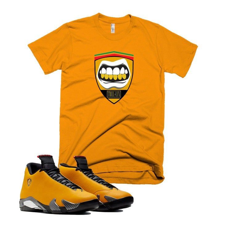 Trill Ferrari Retro Jordan 14 Colorblock Shirt