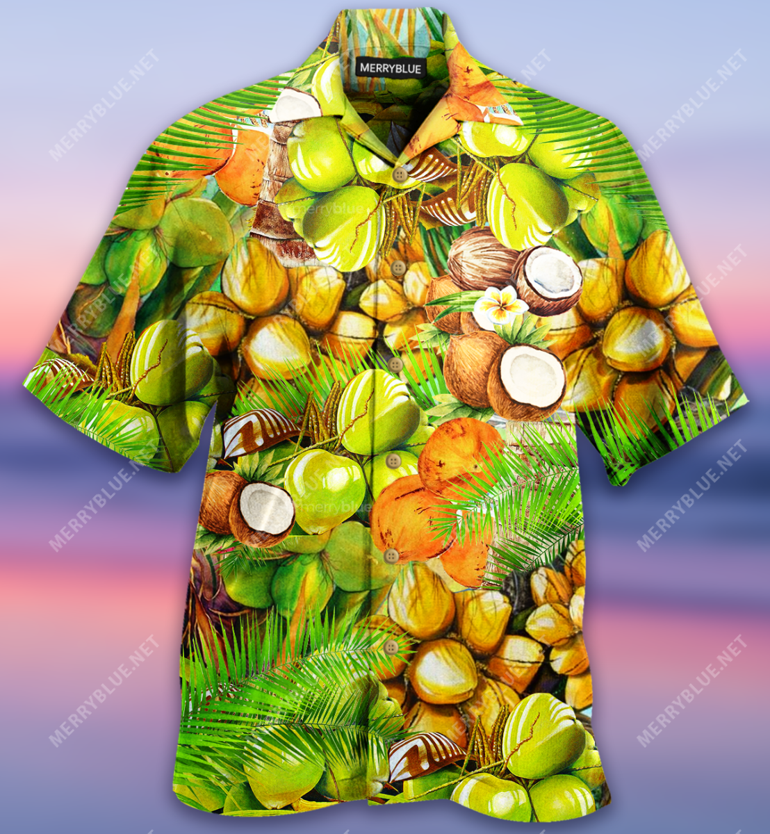 Coconut Brings Fresh To Summer Unisex Hawaii Shirt Ha50403