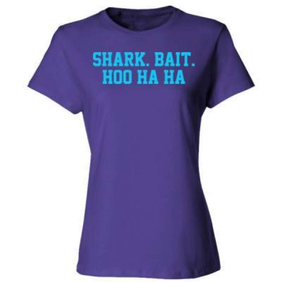 AGR Shark Bait Hoo Ha Ha – Ladies’ Cotton T-Shirt