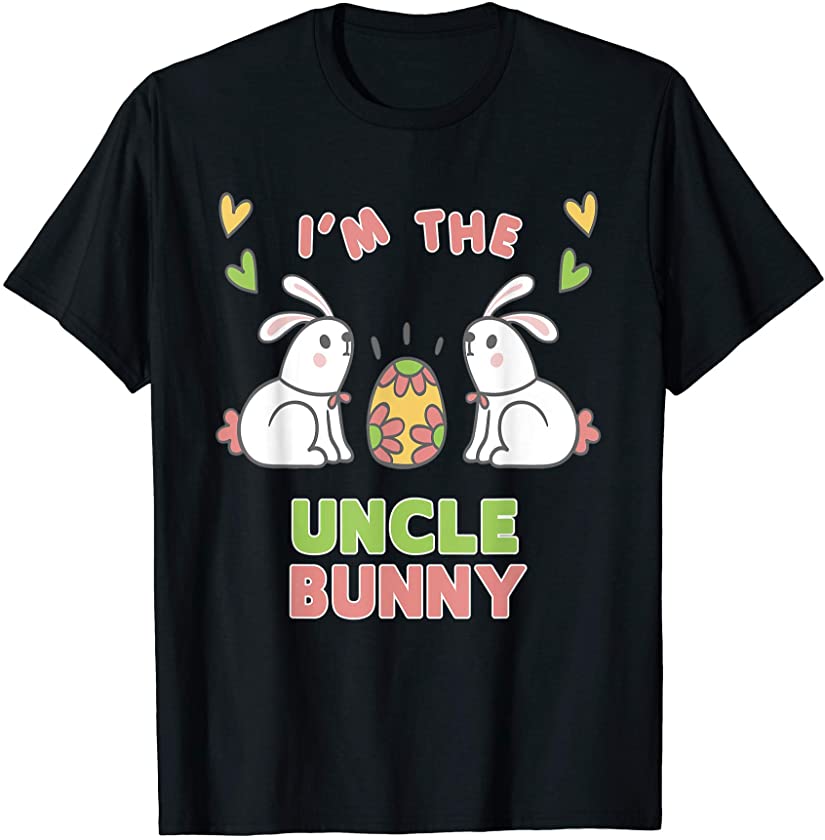 I’m The Uncle Bunny Matching Family Easter Party Outfit T-Shirt