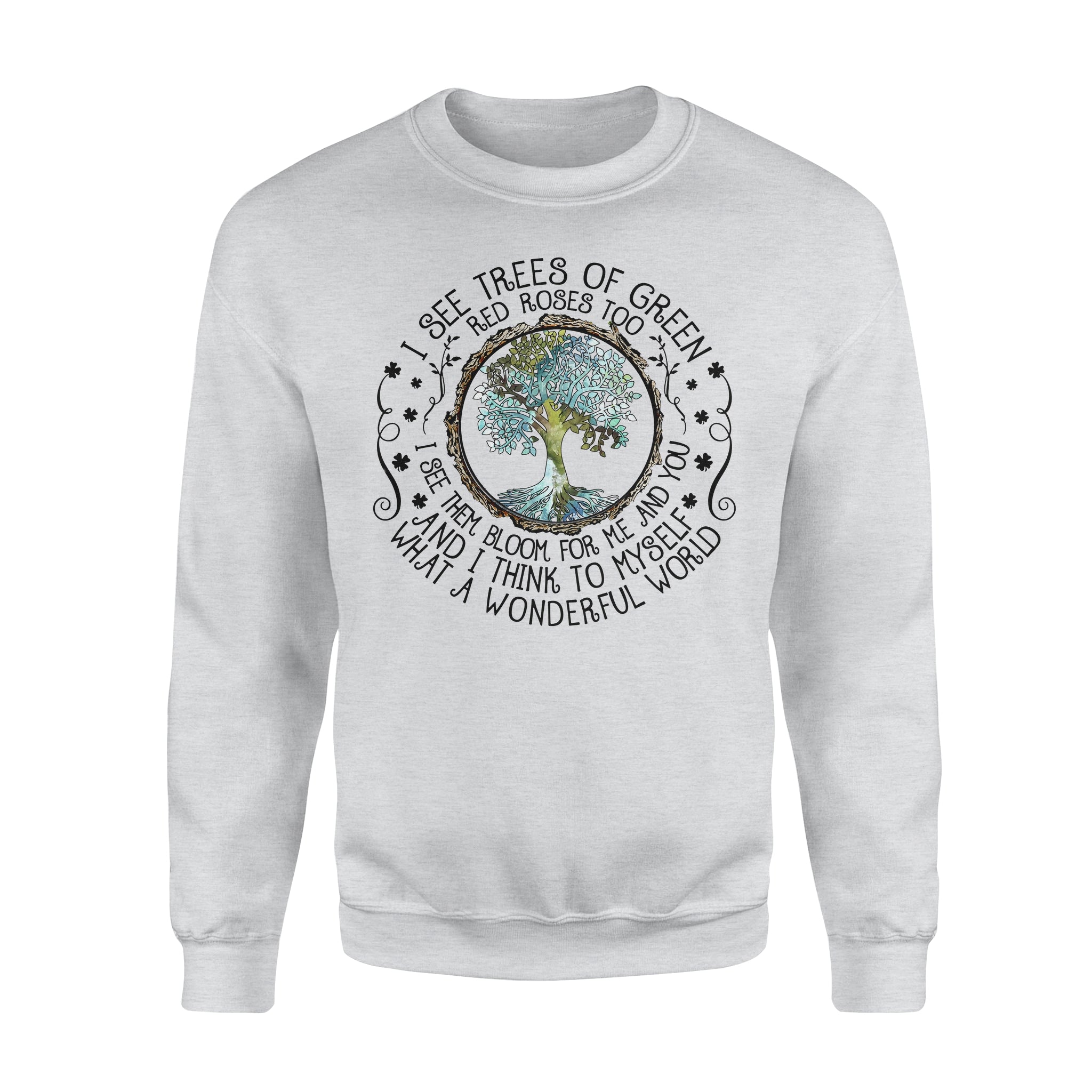 What A Wonderful World – Standard Crew Neck Sweatshirt