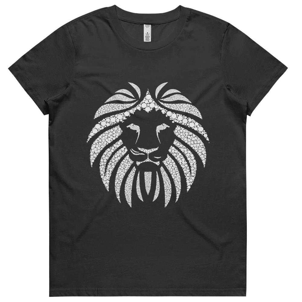 Africa Lion Face Shirt Dad Mom South Animals Big Five Safari Womens Tshirts