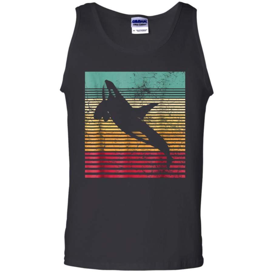 AGR Killer Whale Shirt Retro Vintage Tank Top