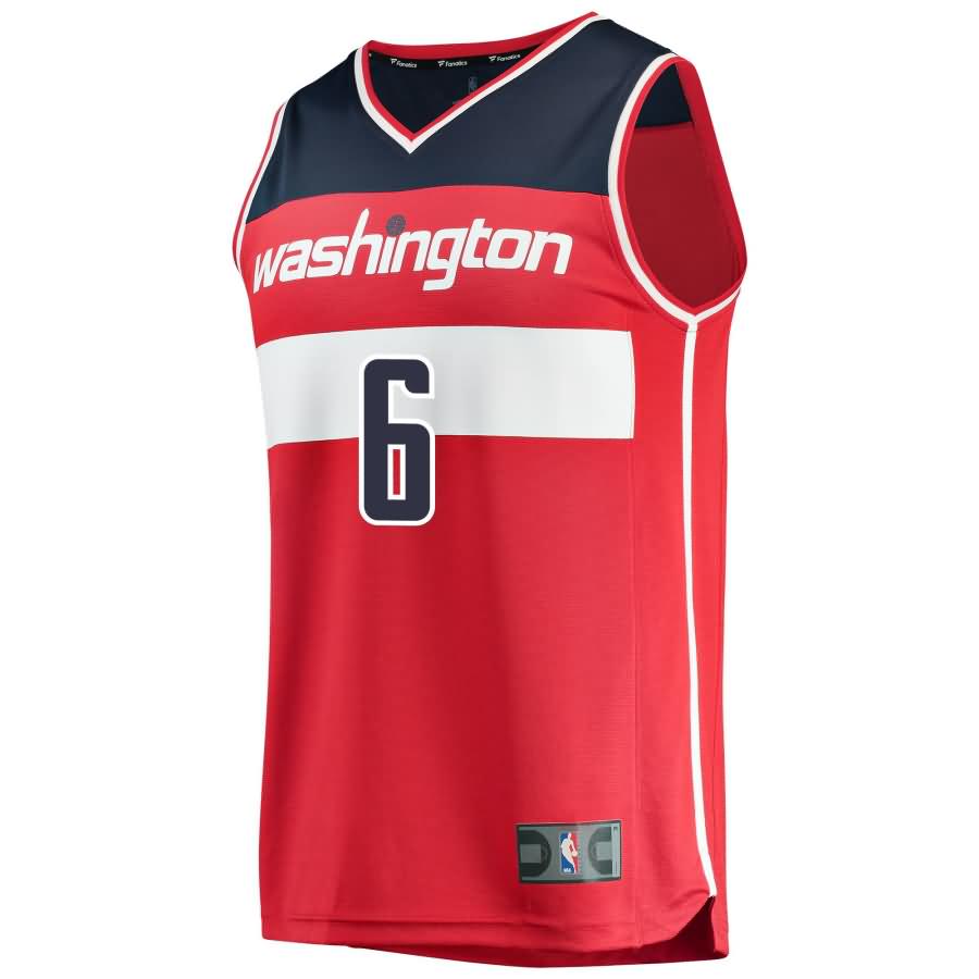 Troy Brown Washington Wizards Fanatics Branded 2018 NBA Draft First Round Pick Fast Break Replica Jersey Red – Icon Brandedition