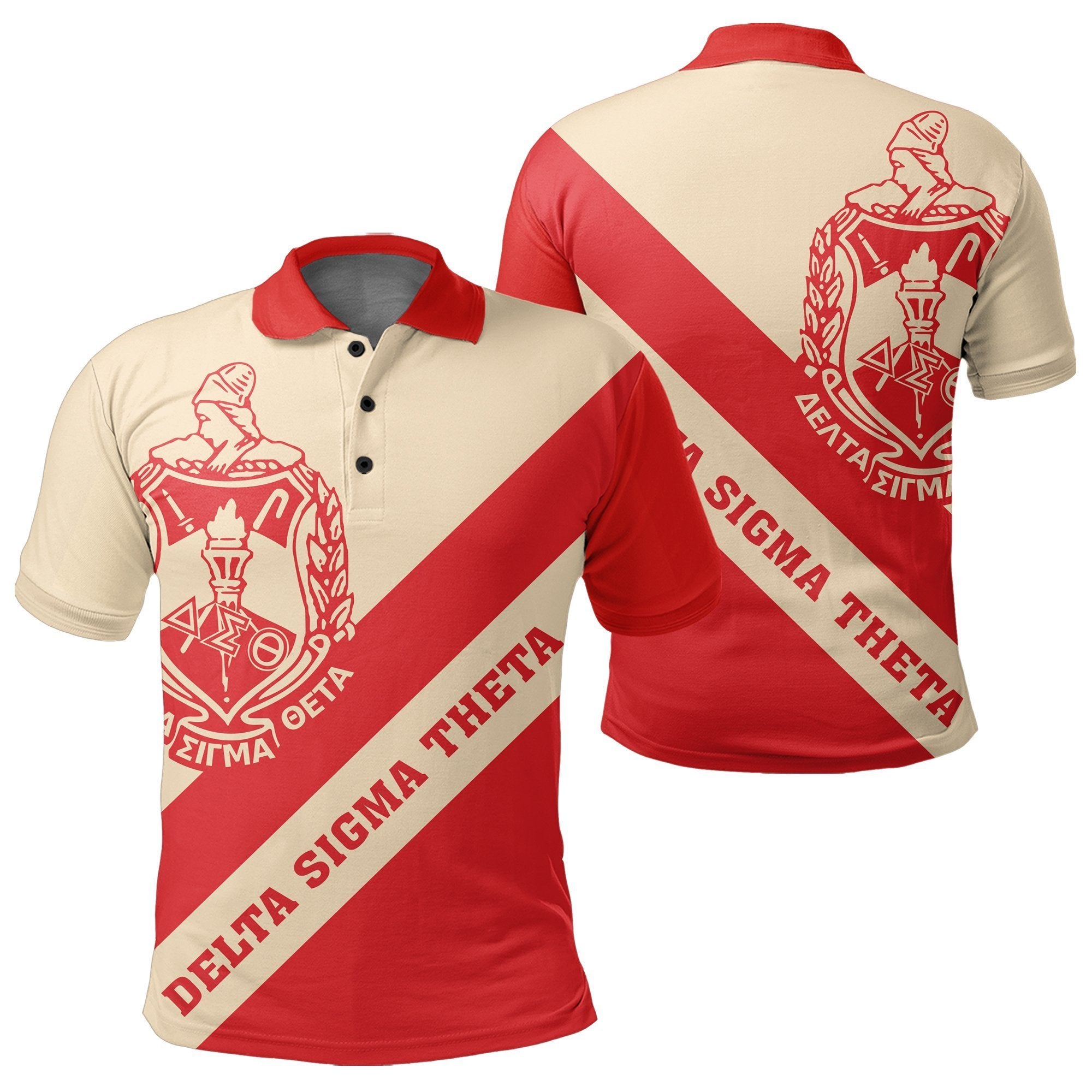 Greek Life Polo – Delta Sigma Theta Polo Shirt – Tech Style