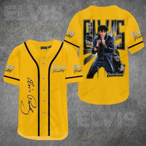 Elvis Presley Baseball Jersey Bbj-D6G4