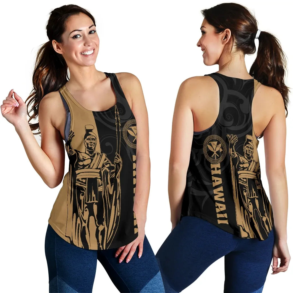 Polynesian Pride Clothing Hawaiian King Racerback Tank Lawla Style Ha80215