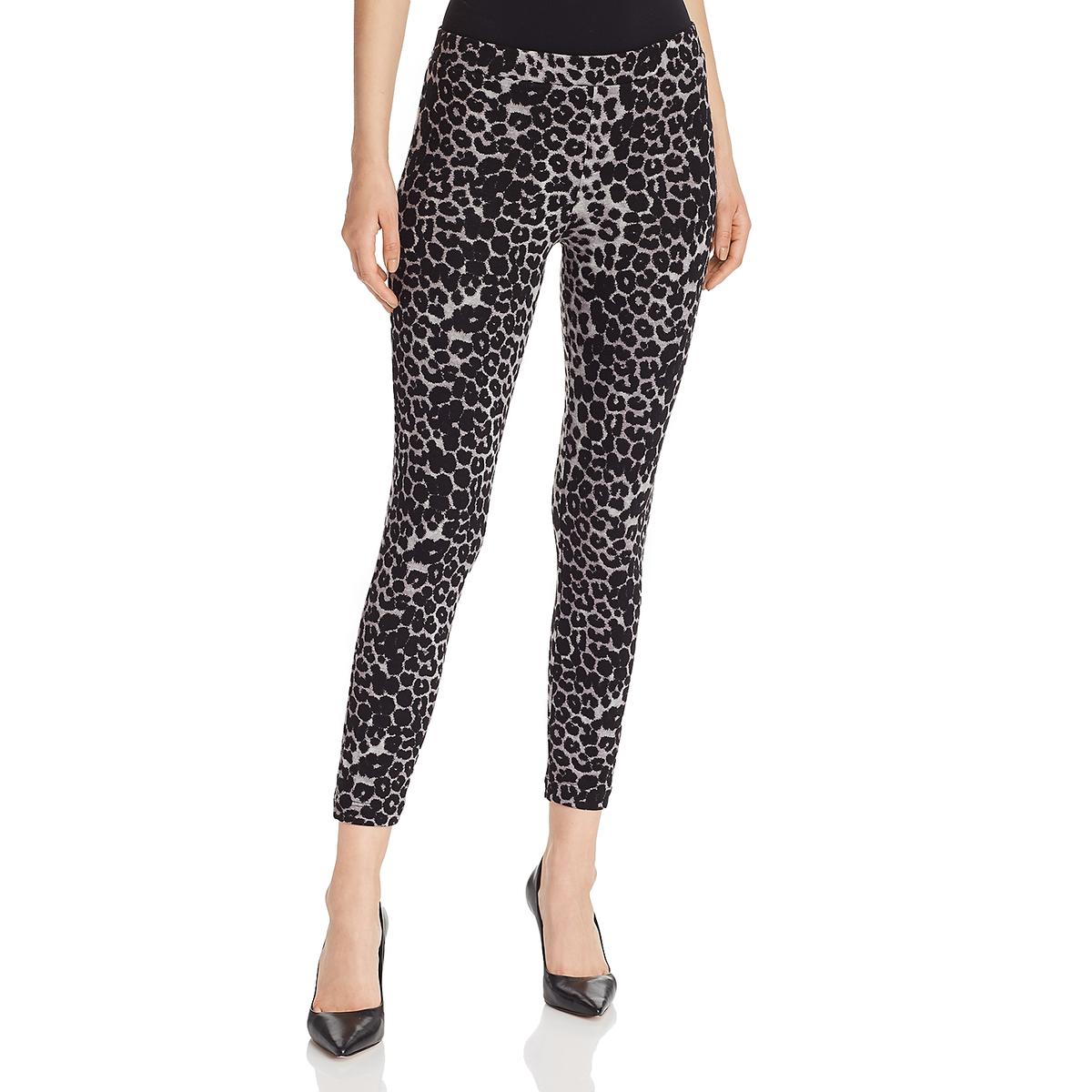 Womens Animal Print Fleece Leggings