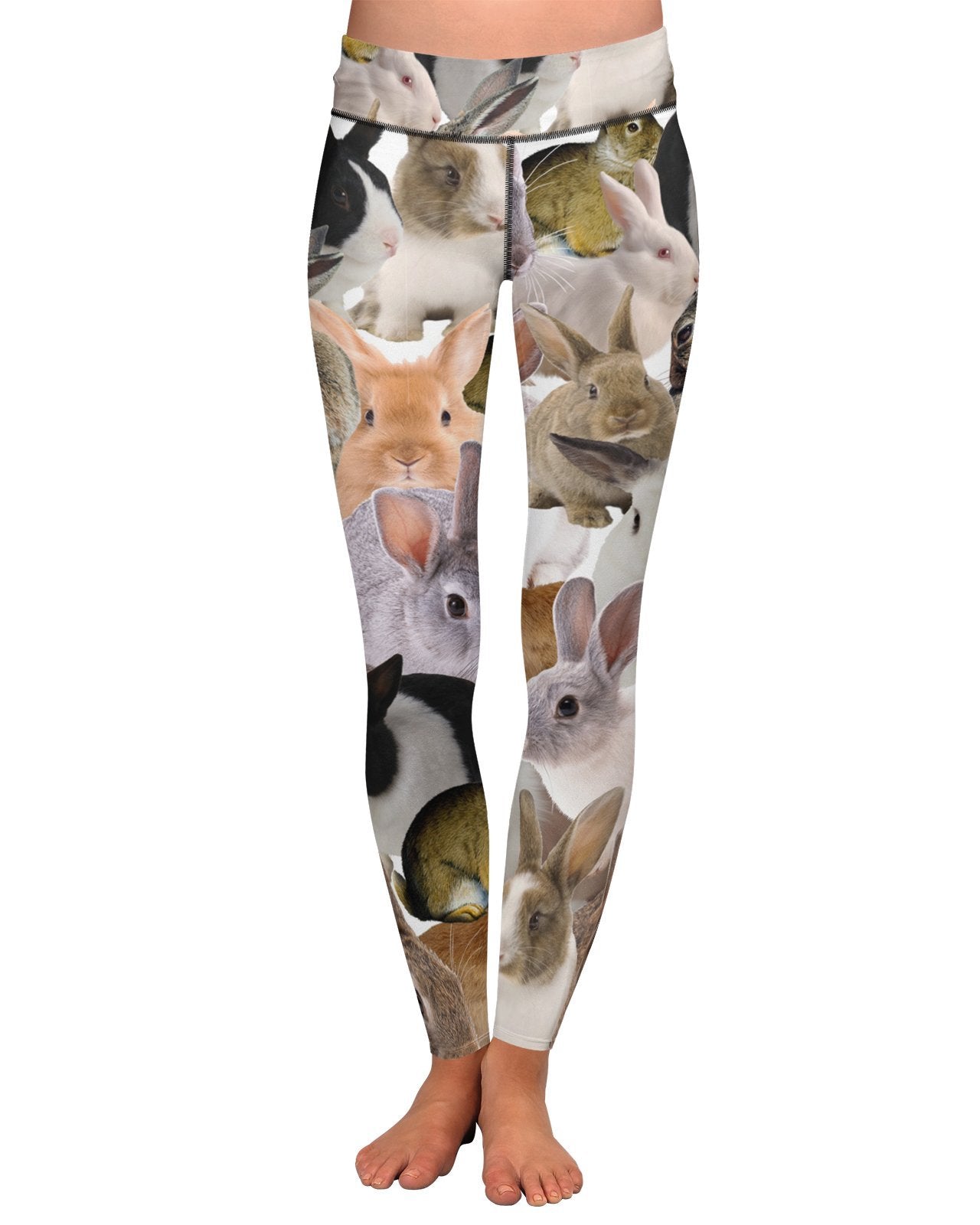 Chubby Rabbits Yoga Leggings