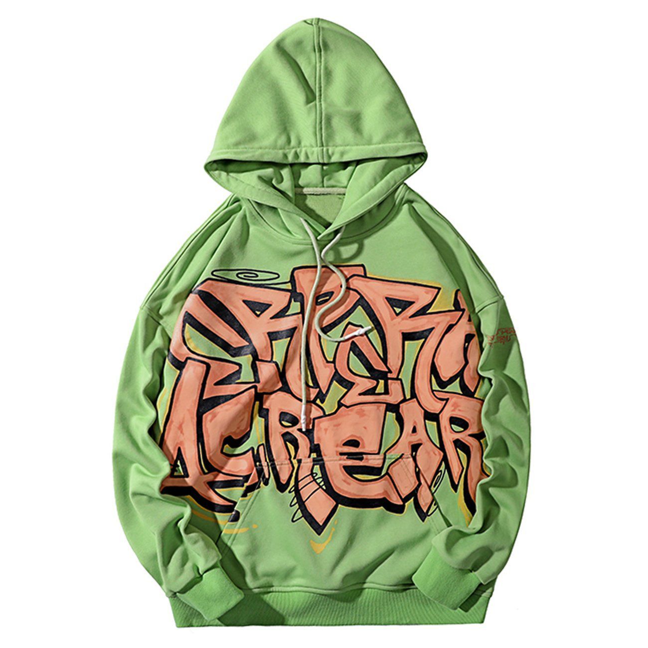 Talishko™ – Graffiti Print Cotton Hoodies