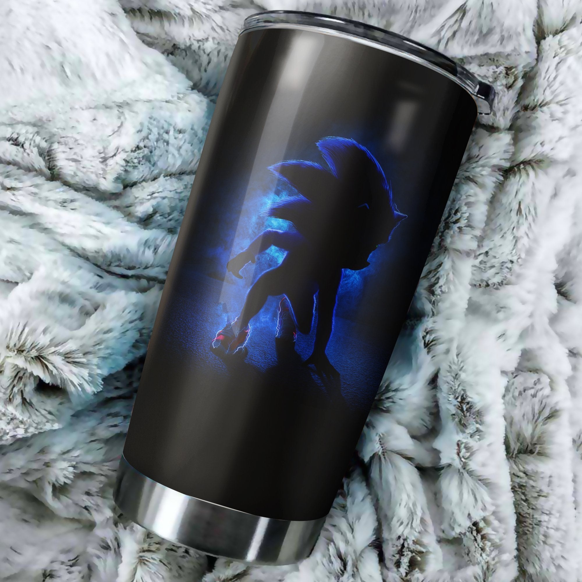 Sonic The Hedgehog Shadow Tumbler – Best Perfect Gift Idea  Stainless Traveling Mugs  2021