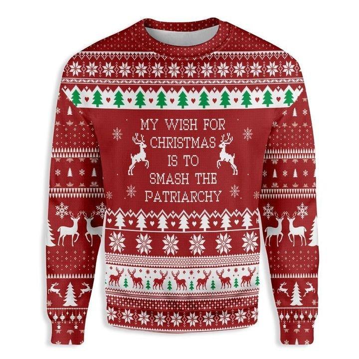 Merry Christmas Ugly Christmas Sweater | For Men & Women | Adult | Us6132