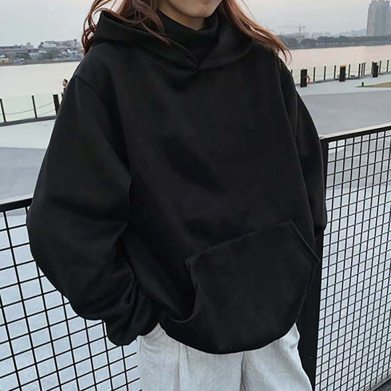 Y2K Oversized Zip Up Hoodie 2021 Winter Hip Hop Women Anime Cotton Aesthetic Grunge Streetwear Harajuku Goth Hooded Sweatshirts alx