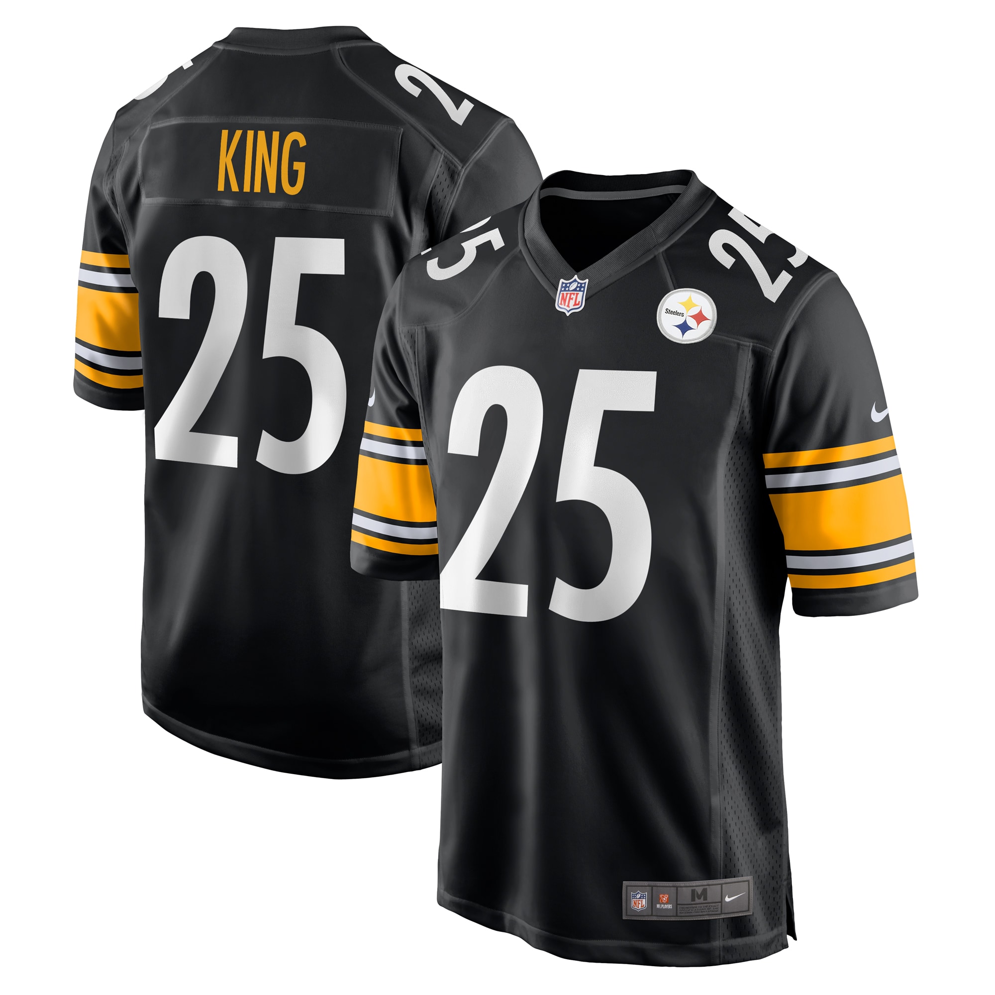 Desmond King Pittsburgh Steelers Game Jersey – Black