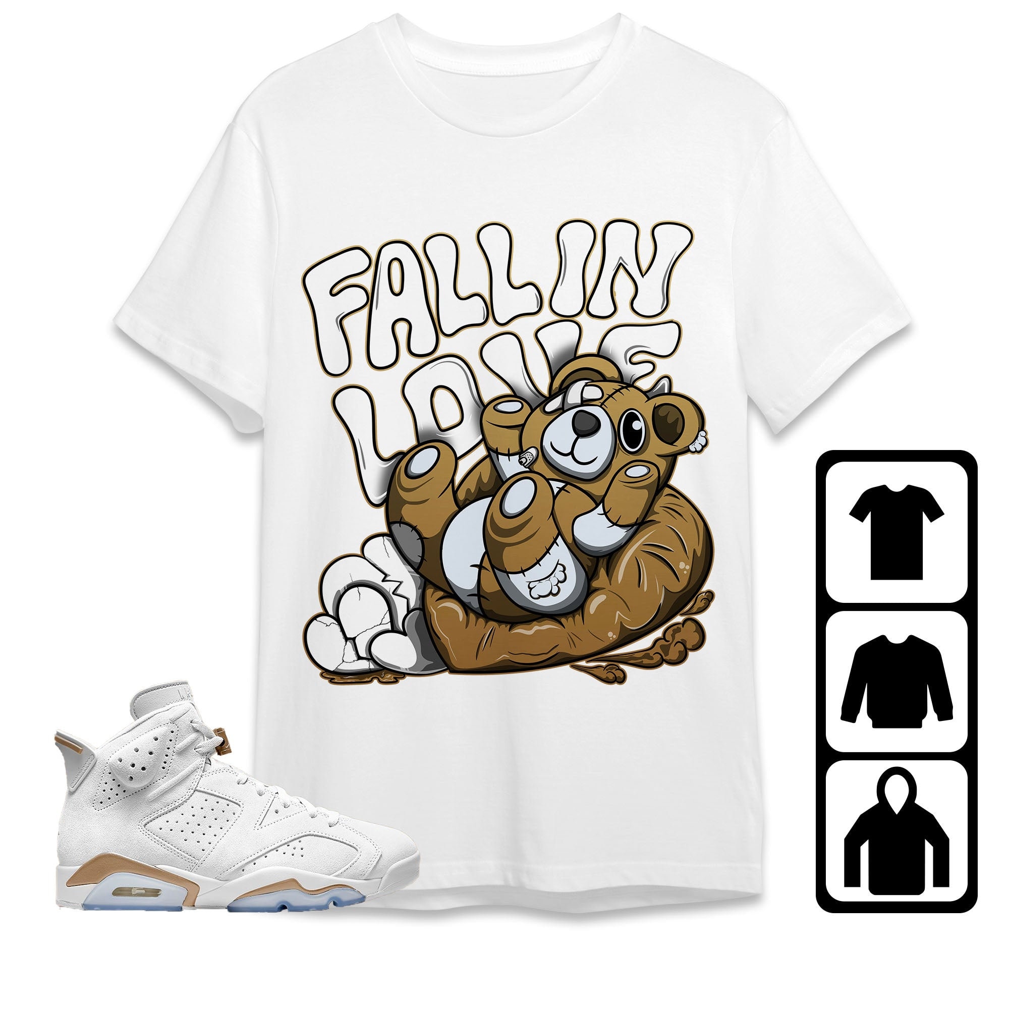 Fall In Love Unisex Shirt Match Jord &hellip;