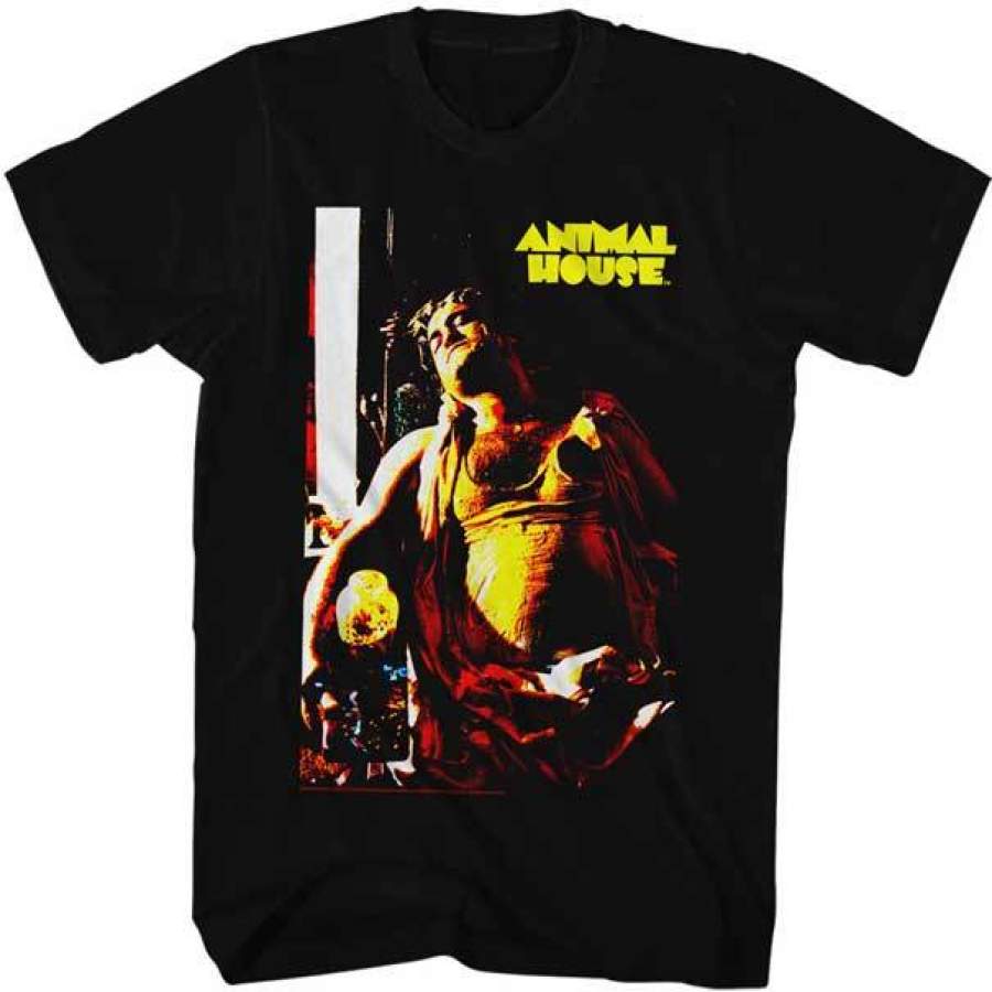 ANIMAL HOUSE-GINGER-BLACK ADULT S/S T-SHIRT