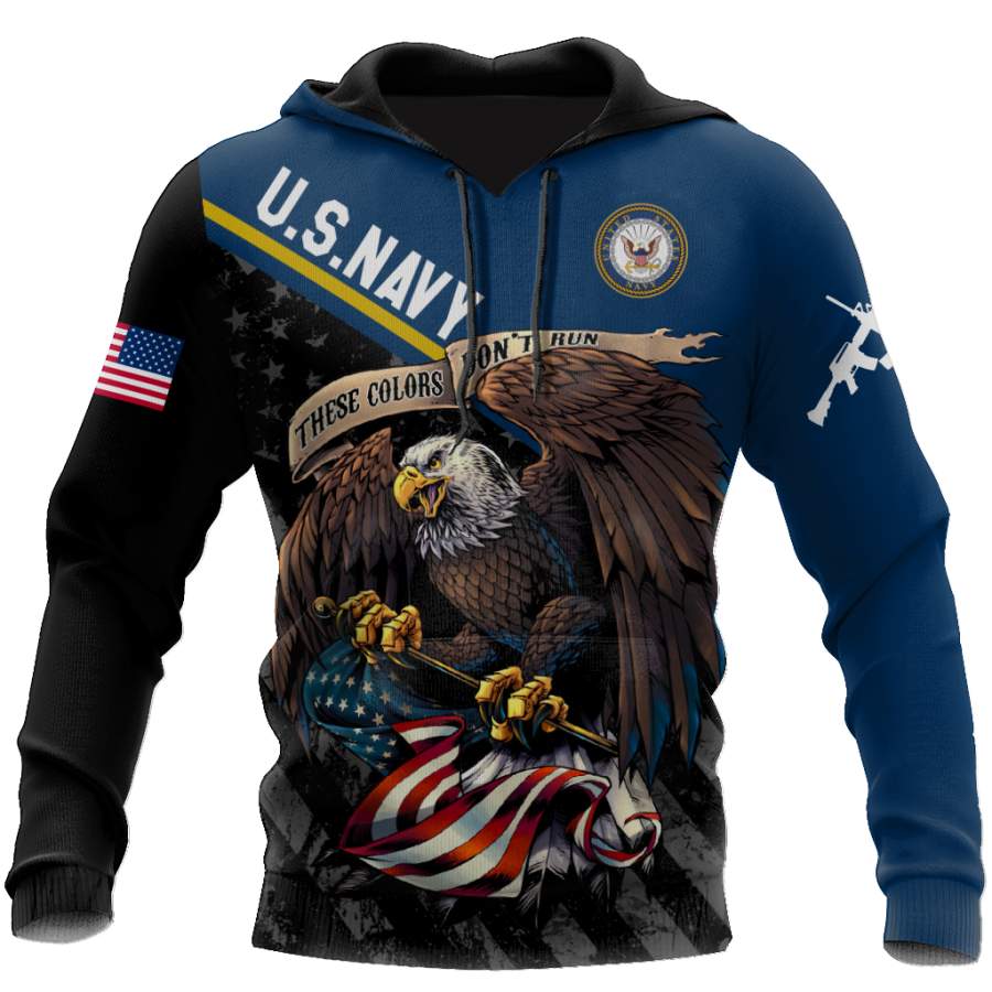 US Navy 3D All Over Printed Shirts For Men And Women