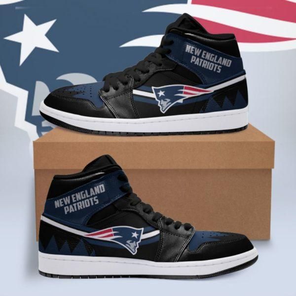 New England Patriots 154 Air Jordan Sport Custom Sneakers