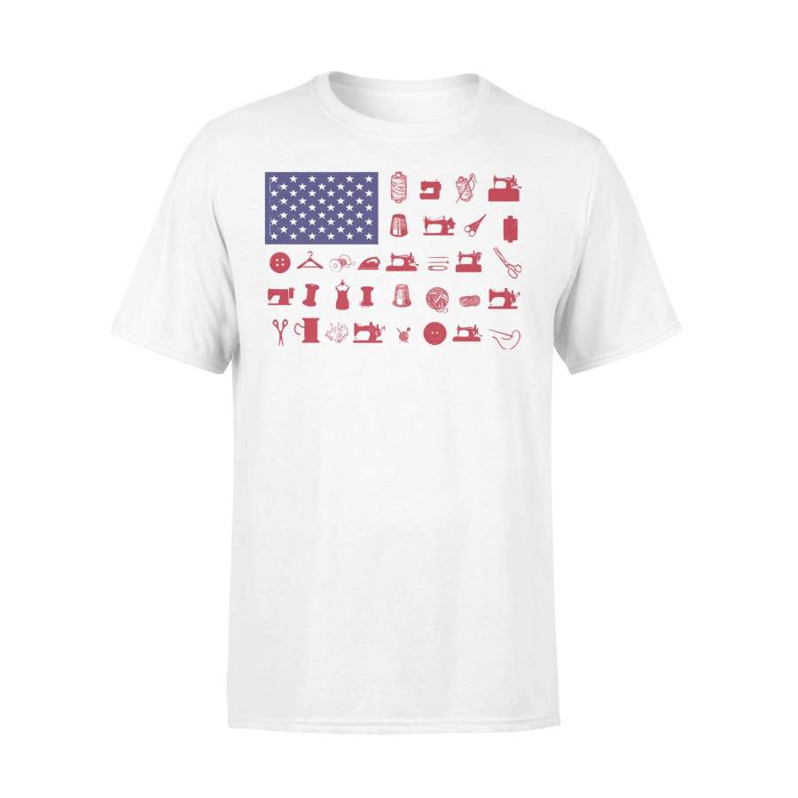 Quilter Independence Day American Lag T-shirt