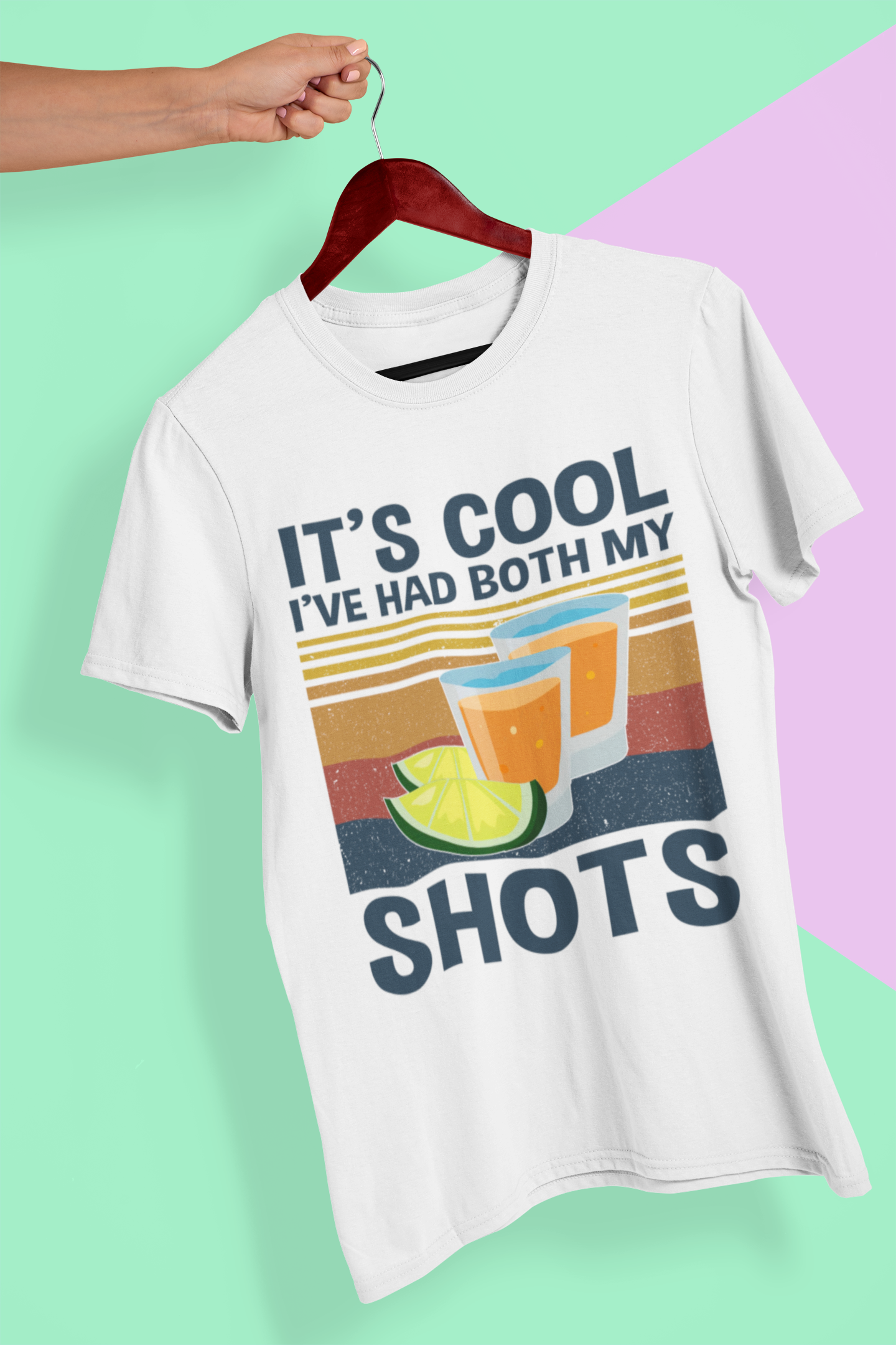 It’s Cool I’ve Had Both My Shots Vintage Funny Tequila Lovers Shirt – Standard T-shirt