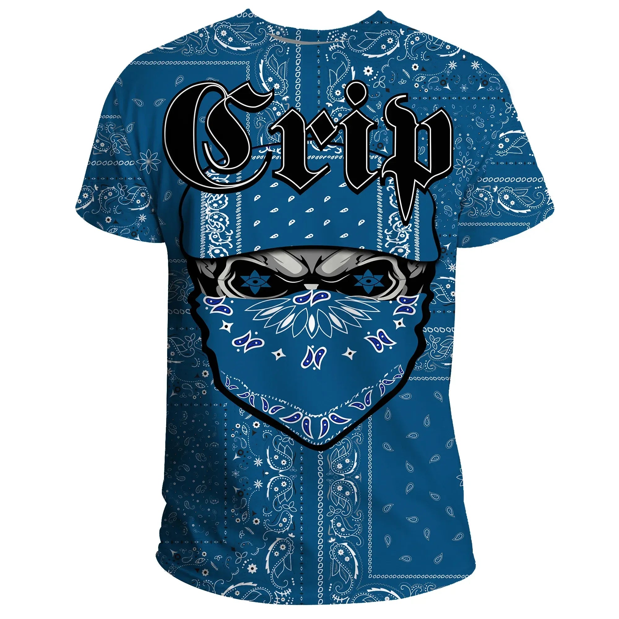 Crips Gang TShirt Special Skull TattoosCafe
