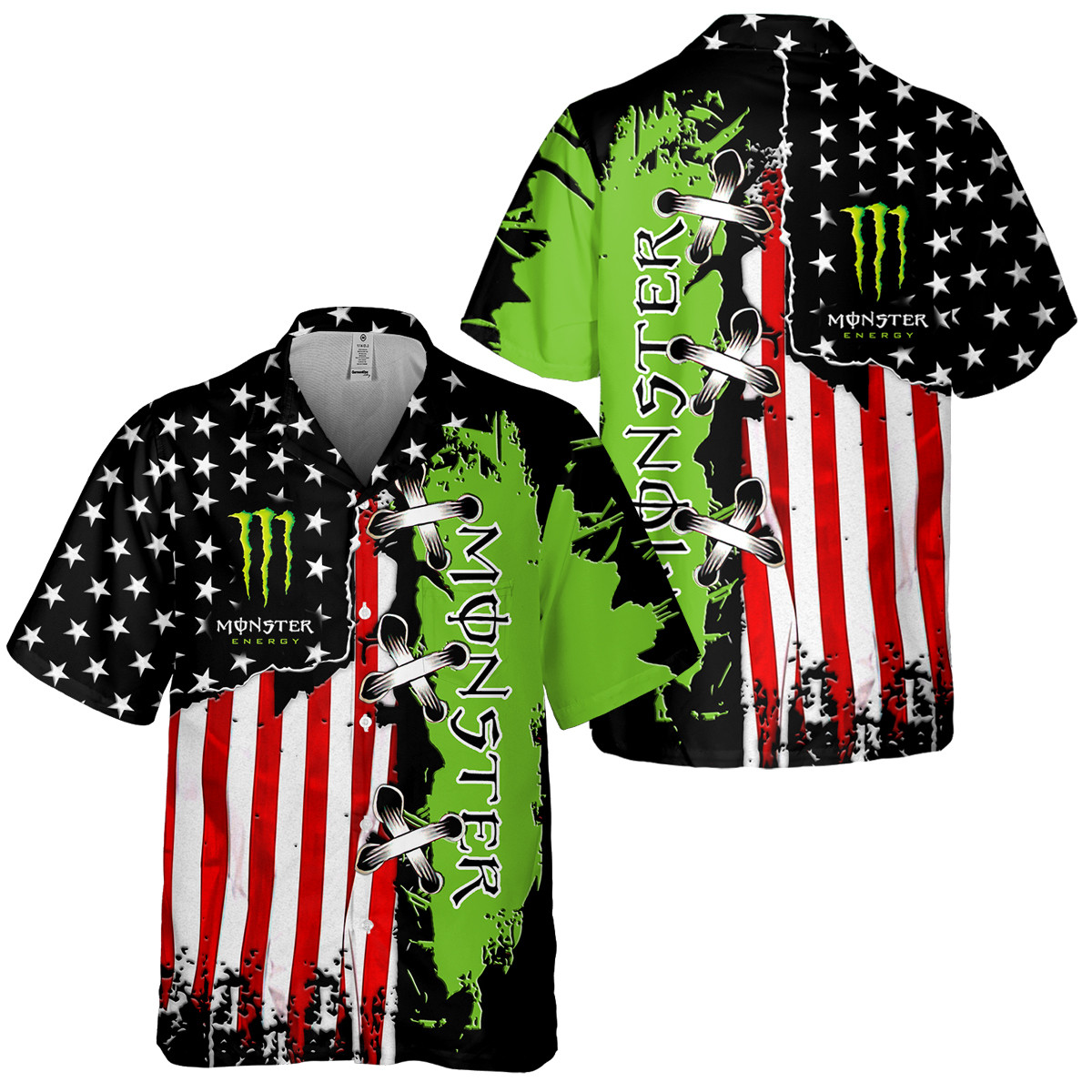 Mst Flag Hawaii Shirt Ha5923