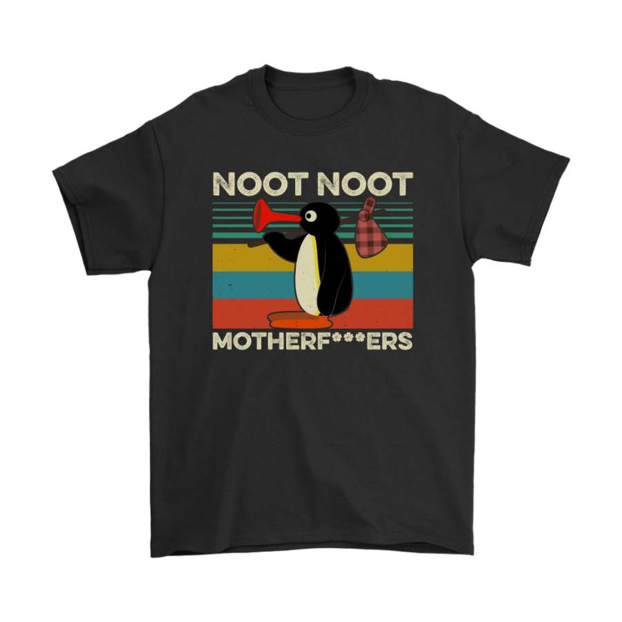 Noot Noot Mother Fucker Pingu Penguin Vintage Shirts