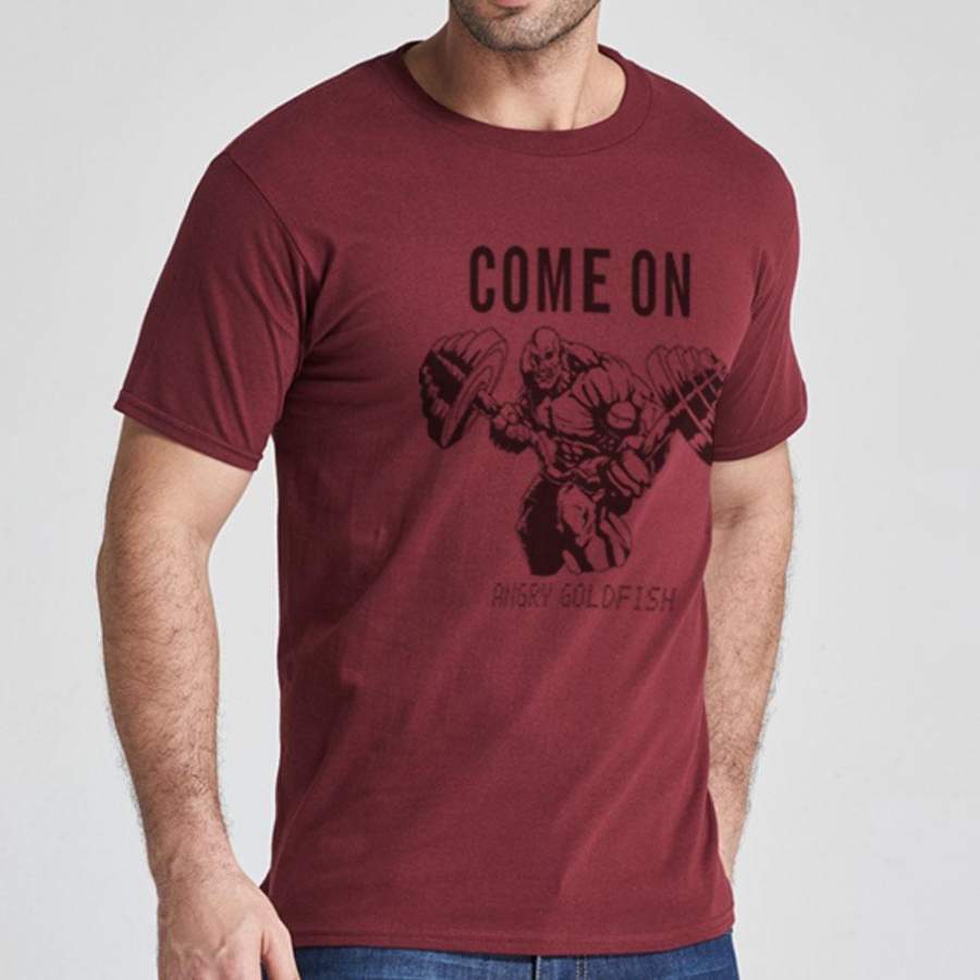 Come on print short sleeve T-shirt