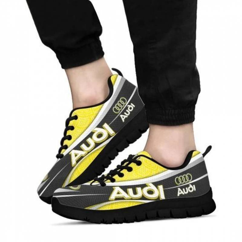 3D Printed Audi TDV Sneakers For Men & Women Ver 1 (Yellow)