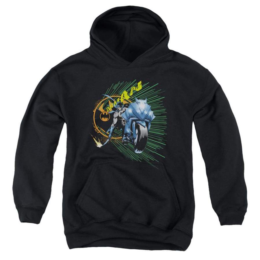 Batman – Batcycle Youth Pull Over Hoodie