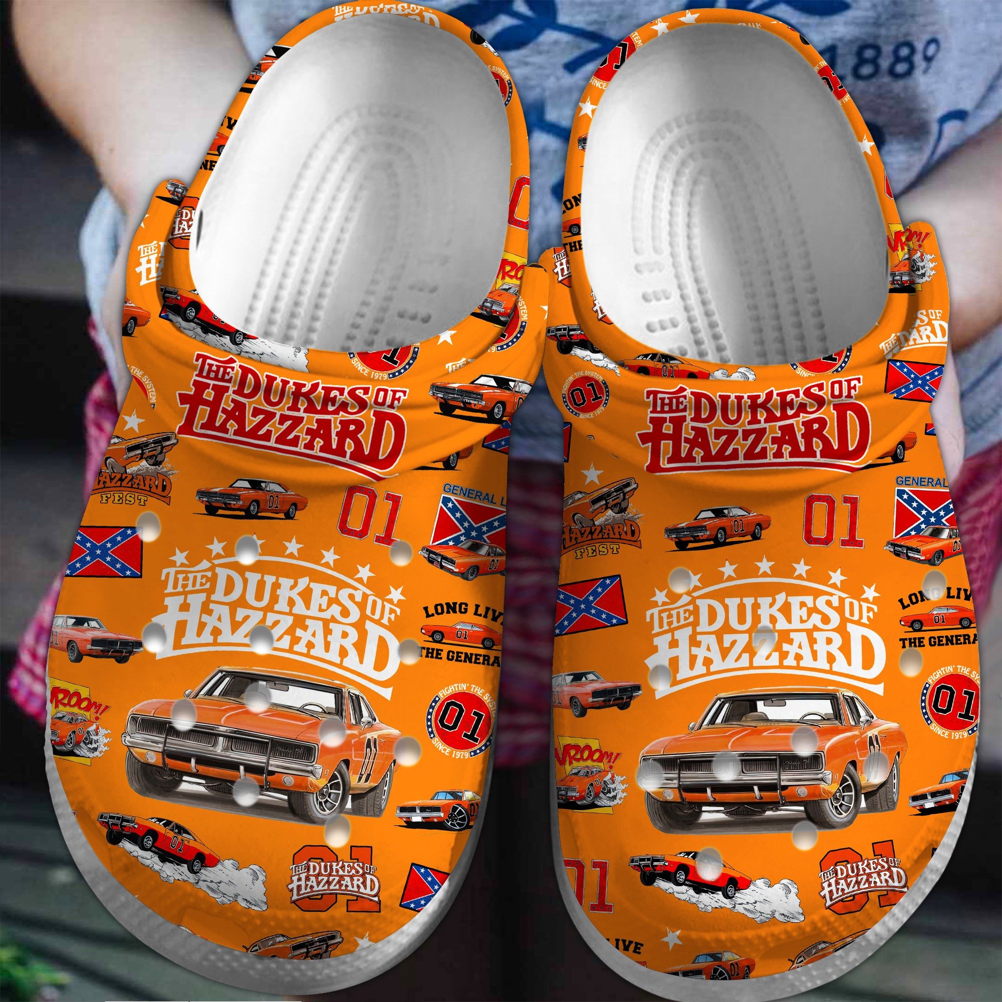 The Dukes Of Hazzard Tv Series Crocss Clogs For Men Women And Kid Ttp2405406575