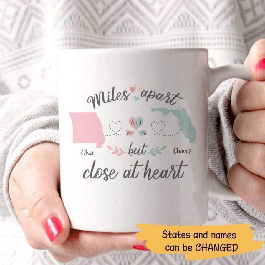 Long Distance Airplane Personalized Mug