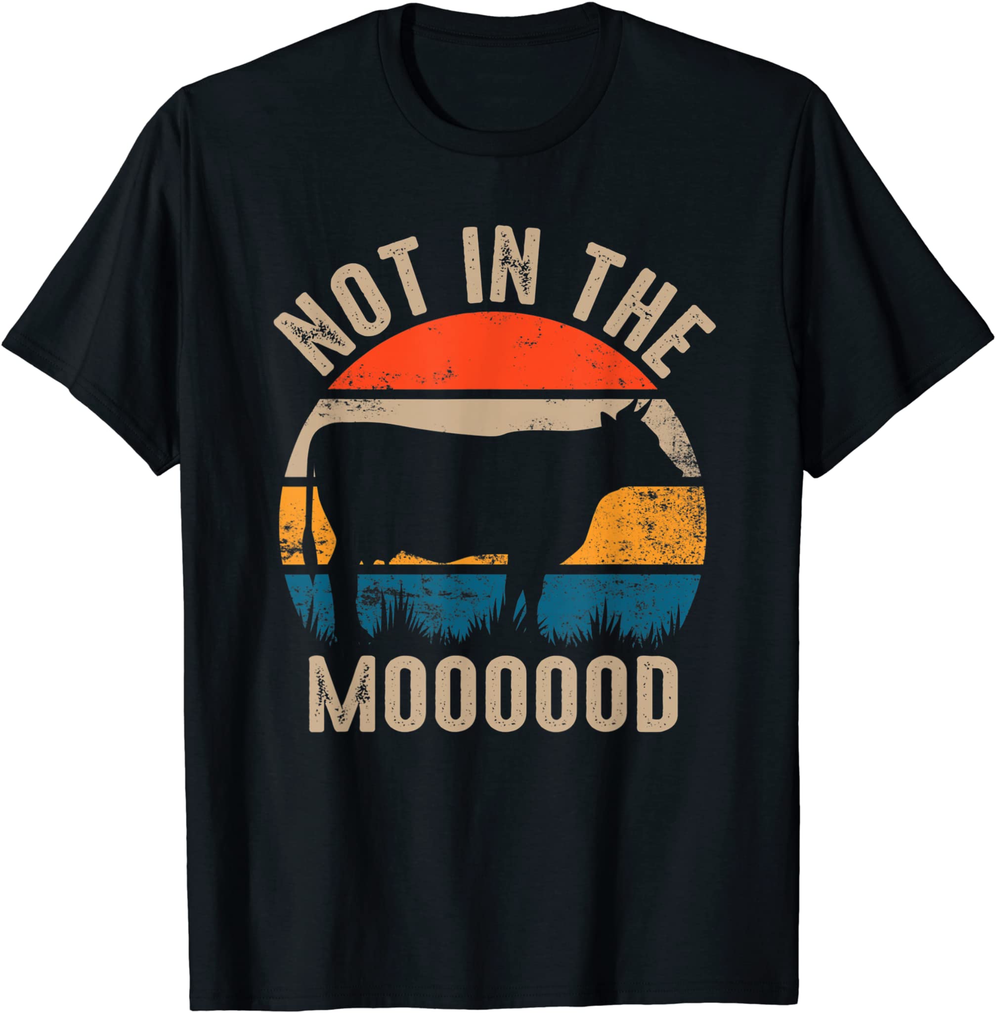 Not In The Mood Cow Shirt I Like Cows And Maybe 3 People T-Shirt