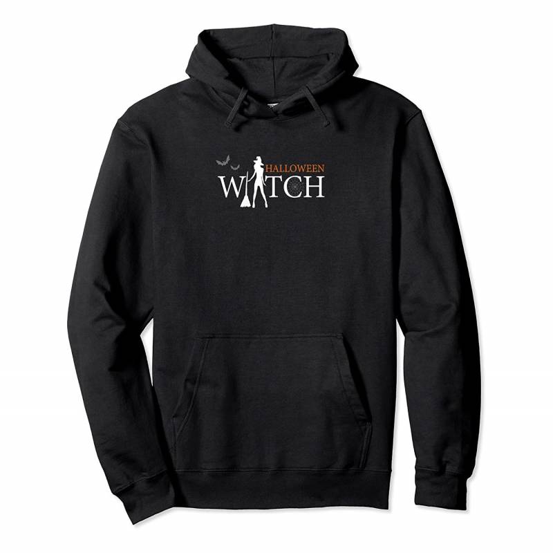 Womens Halloween Witch Broom Hat Funny and Stylish Gift for Ladies Pullover Hoodie, T-Shirt, Sweatshirt