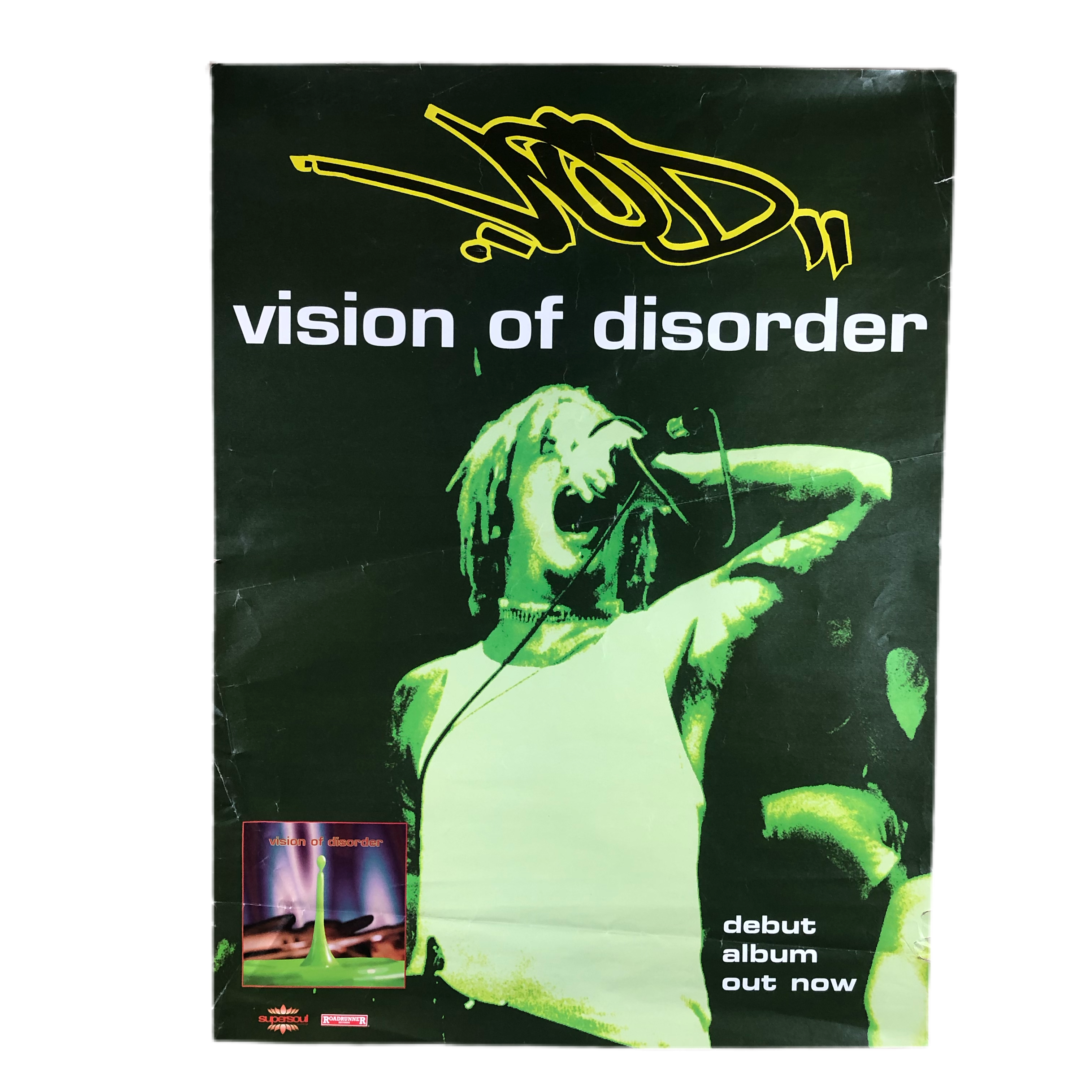 Vintage Vision Of Disorder “Self Titled” Promotional Poster