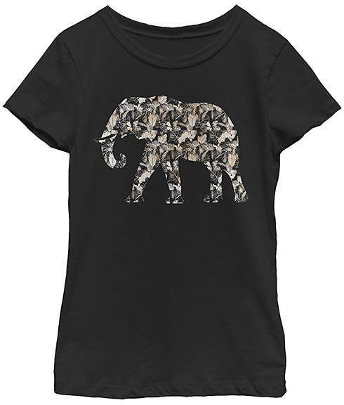 Black Elephant Girls Shirt