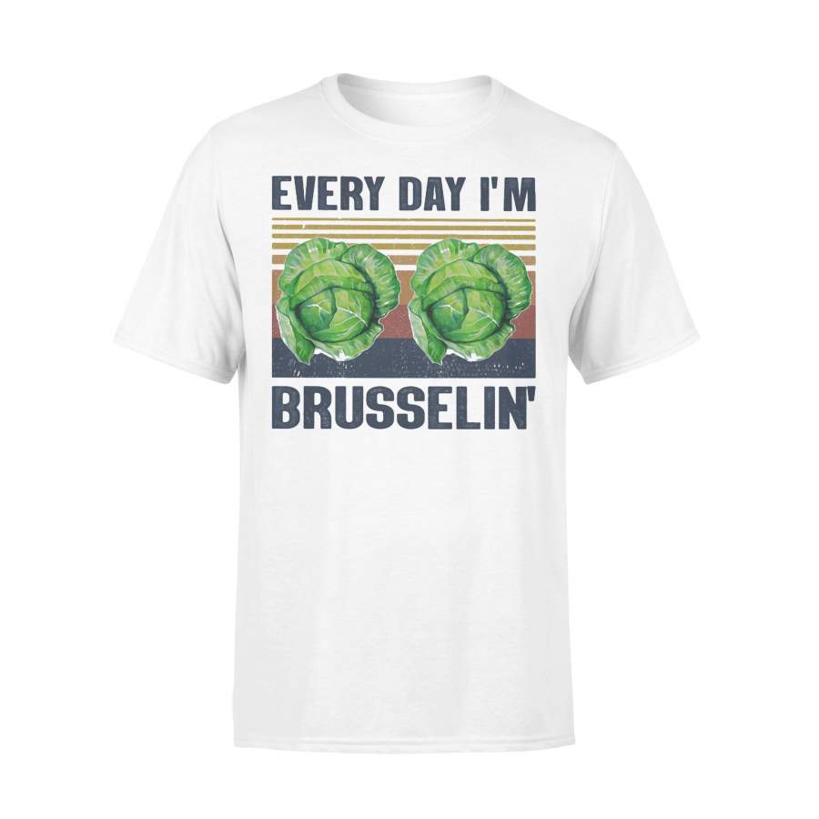Every Day I’m Brusselin’ Cabbage Vintage T-shirt