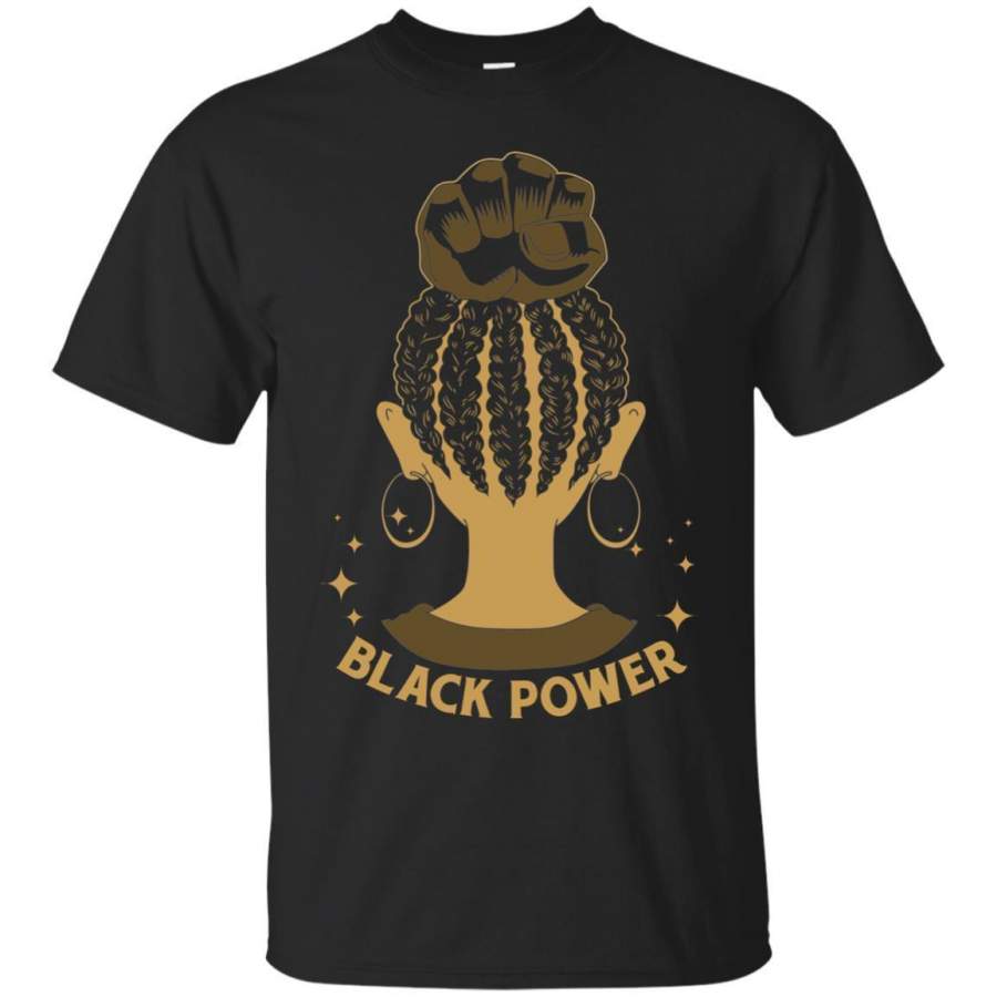 Funny Black Power T-shirt For African American Queens