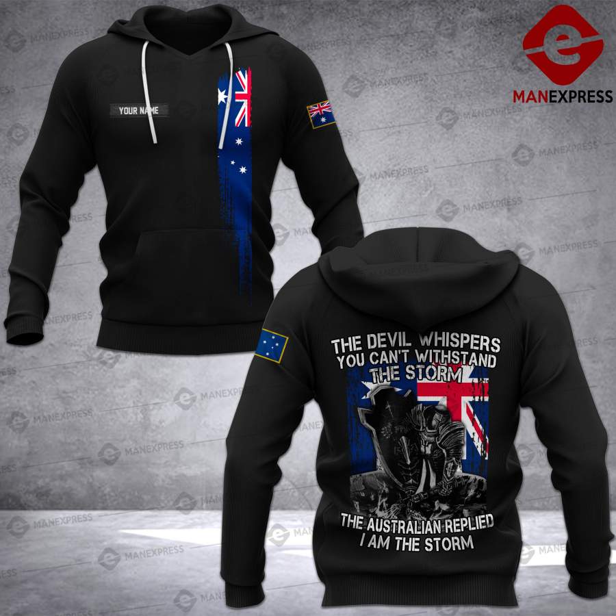 VH CUSTOMIZE  Australia Storm – Hoodie 3D ALL OVER PRINT 0411 PDT