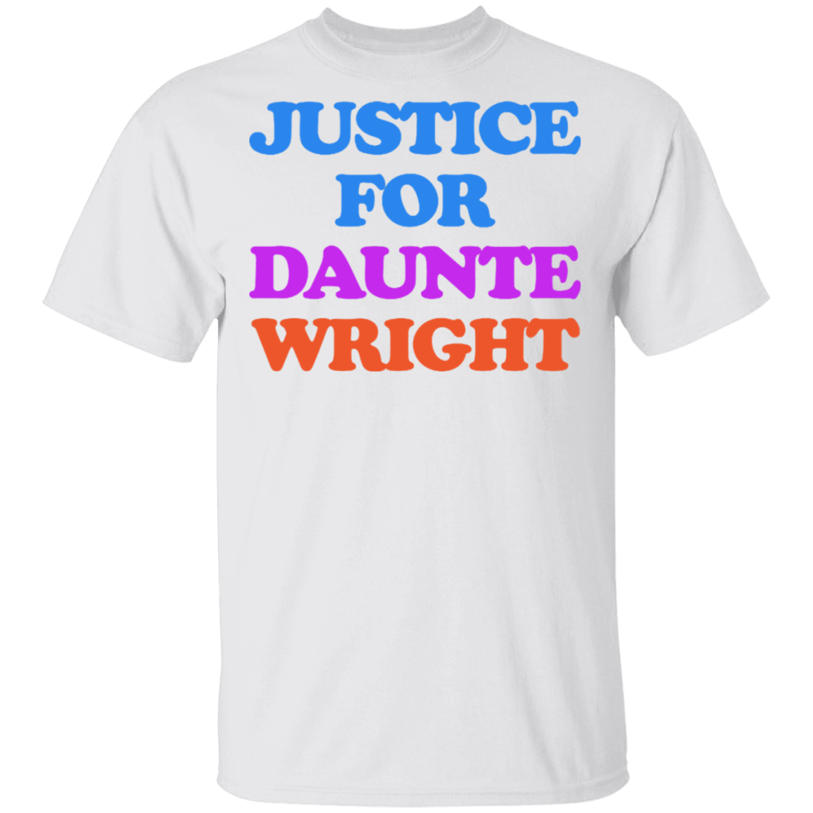 Justice For Daunte Wright Shirt Black Lives Matter T-Shirt No Justice No Peace BLM Merch