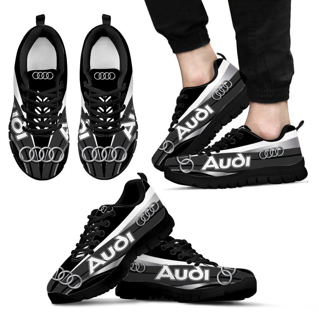 3D Printed Audi Tin -Hl Sneakers Ver 1 For Men & Women (Black)