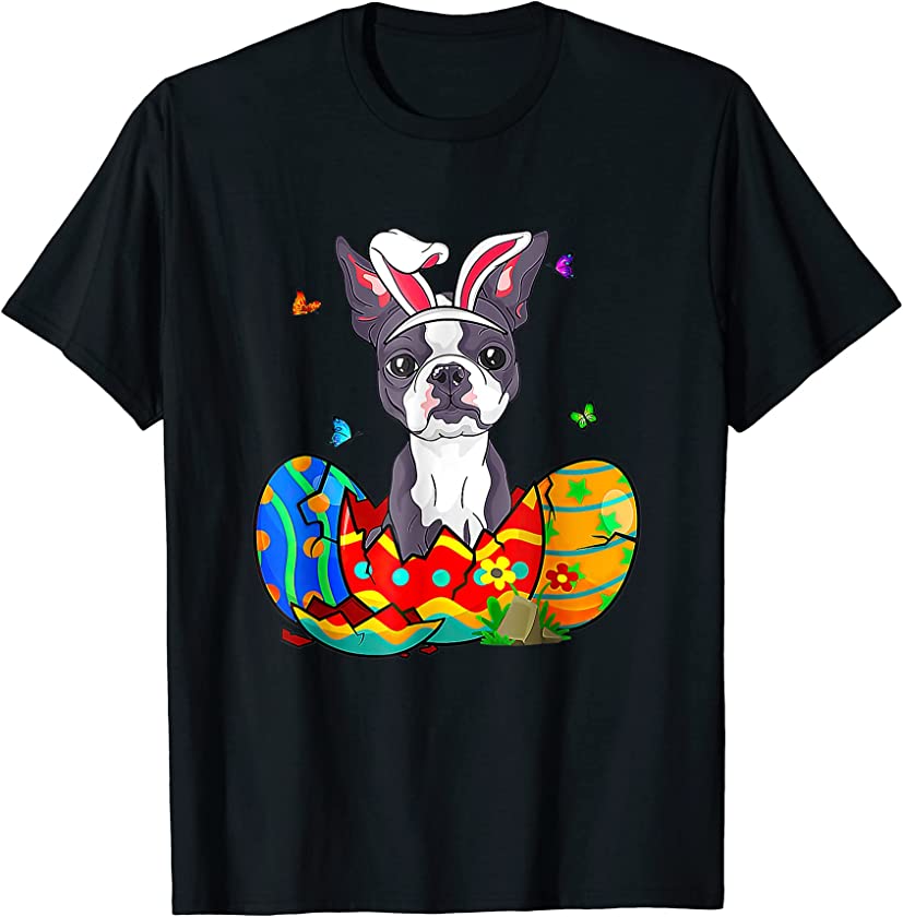 Bunny Dog Gift Dog Dad Dog Mom T-Shirt