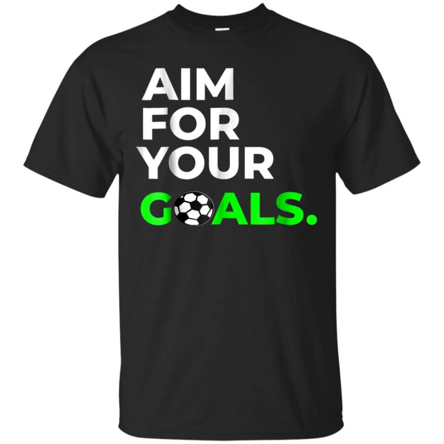 AGR Aim For Your Goals Soccer T-Shirt