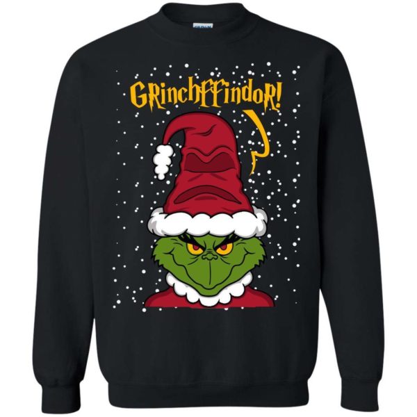 The Grinch Grinchffindor Christmas Sweater