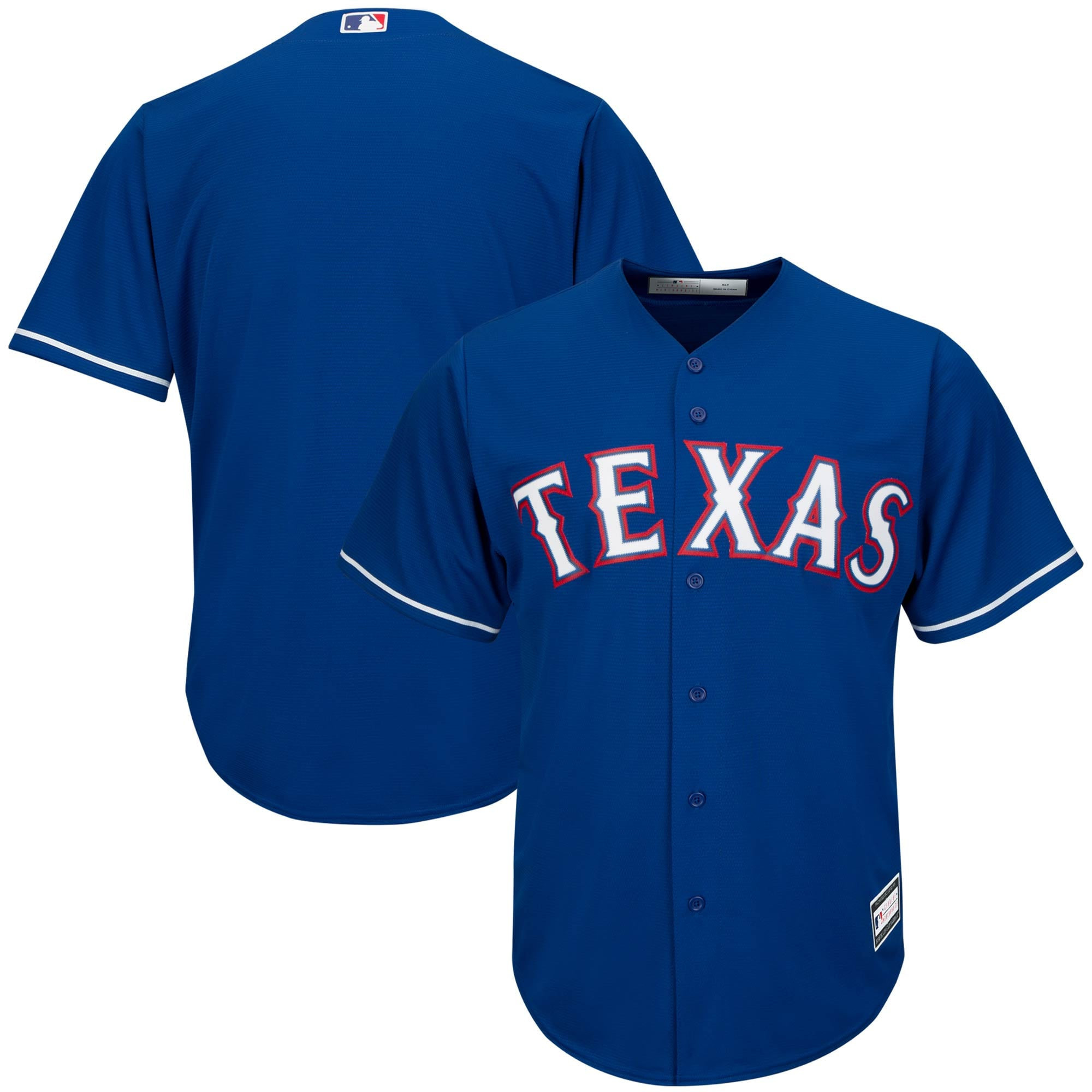 Texas Rangers Big & Tall Replica Team Jersey – Royal MLB